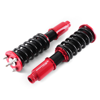 Racing Coilovers compatible for Honda Accord 90-97 compatible for Acura 97-99 CB CD 24 Ways Damper Shocks Lowering Kit