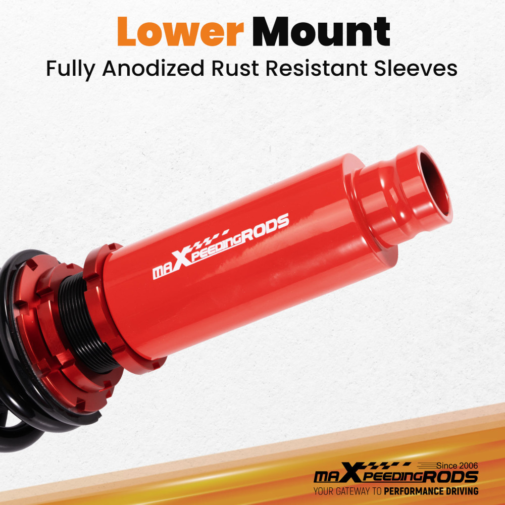 1998 - 2003 compatible for Honda Accord compatible for Acura TL CL Adjustable Damper Performance Coilovers