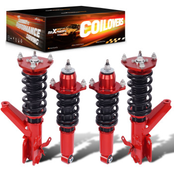 Maxpeedingrods Coilovers 24-Way Damper Lowering Kit compatible for Acura RSX 2002-2006