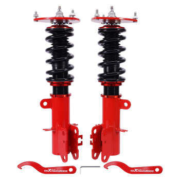Front Coilovers 24-Way Damper Lowering Suspension Kit compatible for Nissan Altima 2007-13