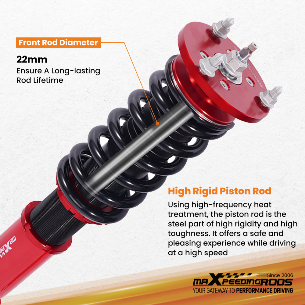 Front Coilovers compatible for Ford Falcon BA BF 2002-2008 sedan XR8 XR6