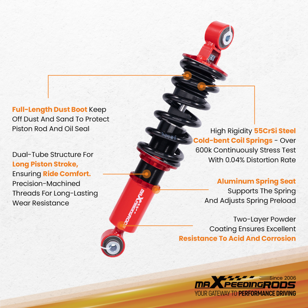Rear Coilovers Suspension compatible for Ford Falcon BA BF sedan 2002-2008 XR8 XR6