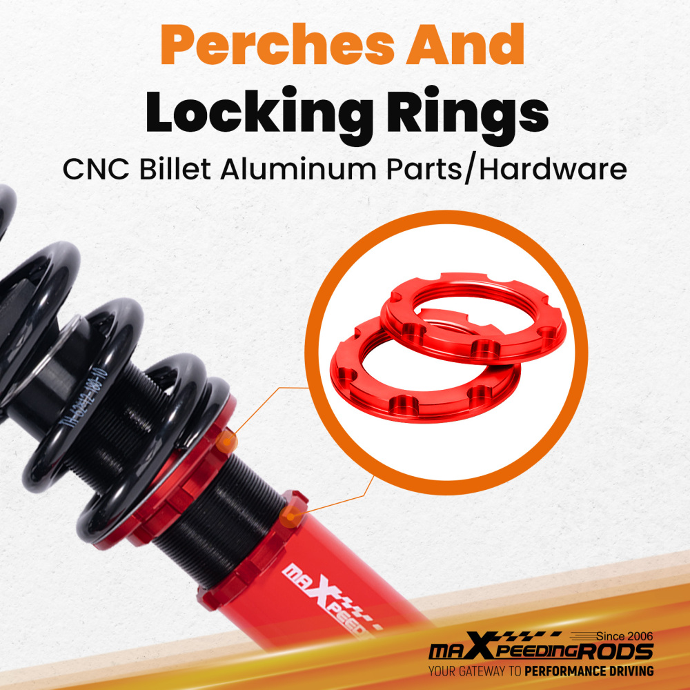 Adjustable Damper Coilovers compatible for Ford Falcon BA BF XR6 XR8 2002-2008