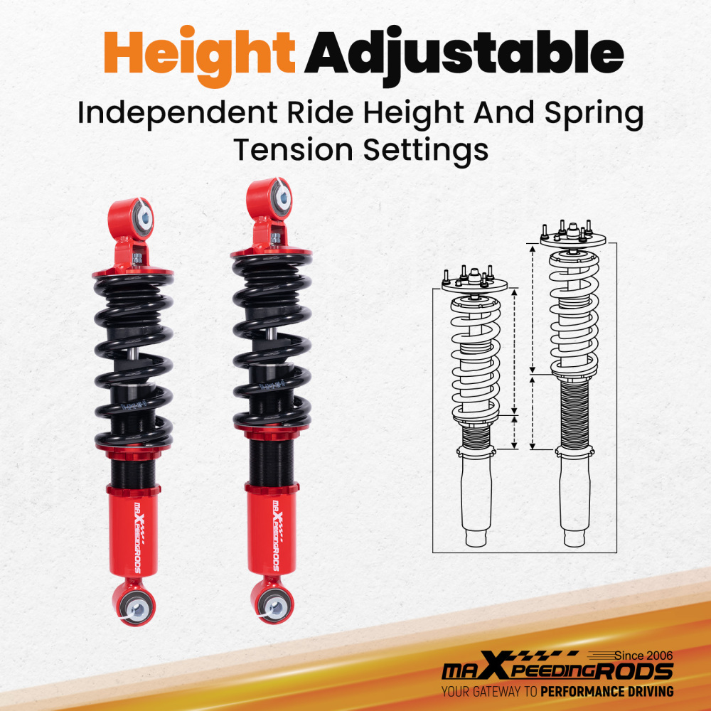 Adjustable Damper Coilovers compatible for Ford Falcon BA BF XR6 XR8 2002-2008