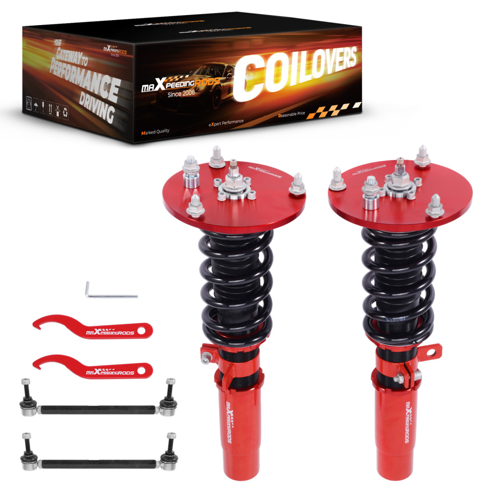 Front Coilovers w/ Swaybar links compatible for BMW 1/2/3/4 F20 F21 F22 F30 F32 2011-2019