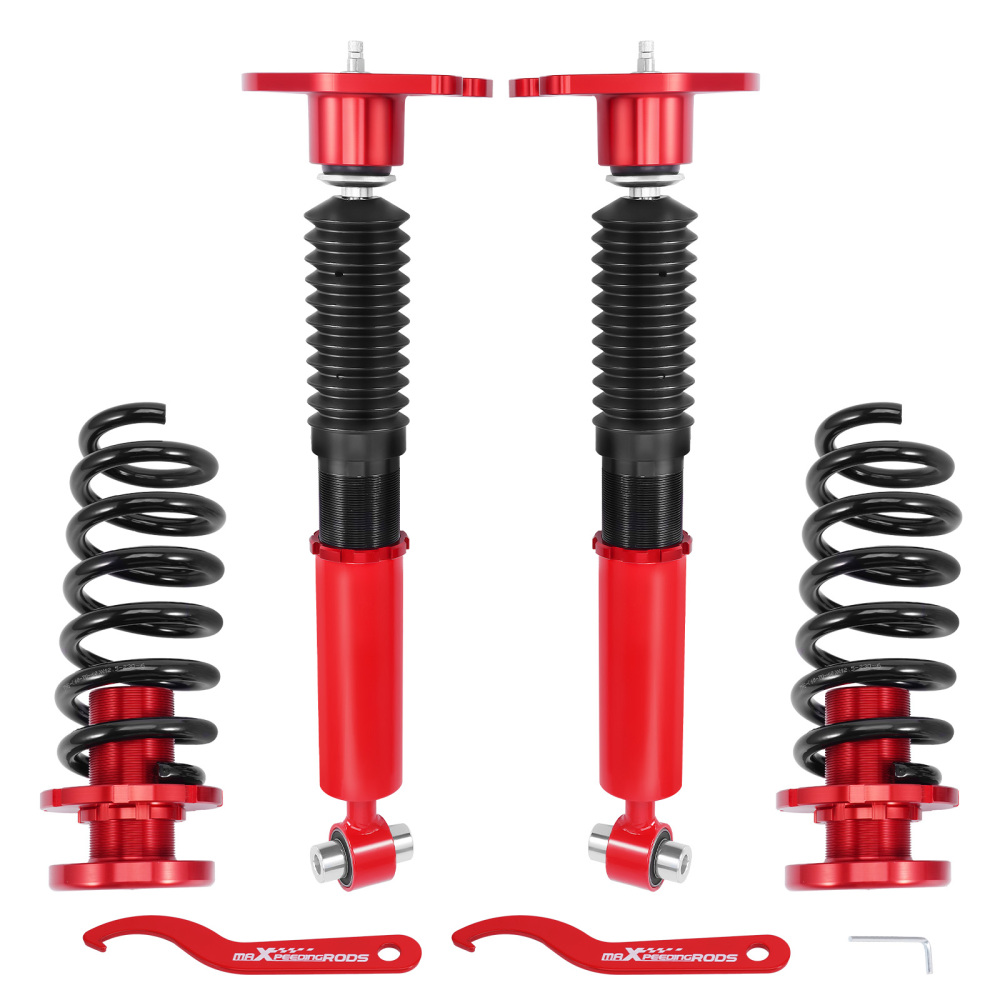 Rear Coilover 24 Way Damper Struts compatible for BMW F30 328i 328d 335i 13-19 (3-Studs)