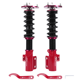 Front Coilover 24 Way Damper Adjustable compatible for Toyota Camry 07-11 compatible for Lexus ES350 Shock