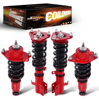 24 Ways Coilovers Shock Struts compatible for Toyota Celica 2000-06 Adj. Damper Absorbers Lowering Kit