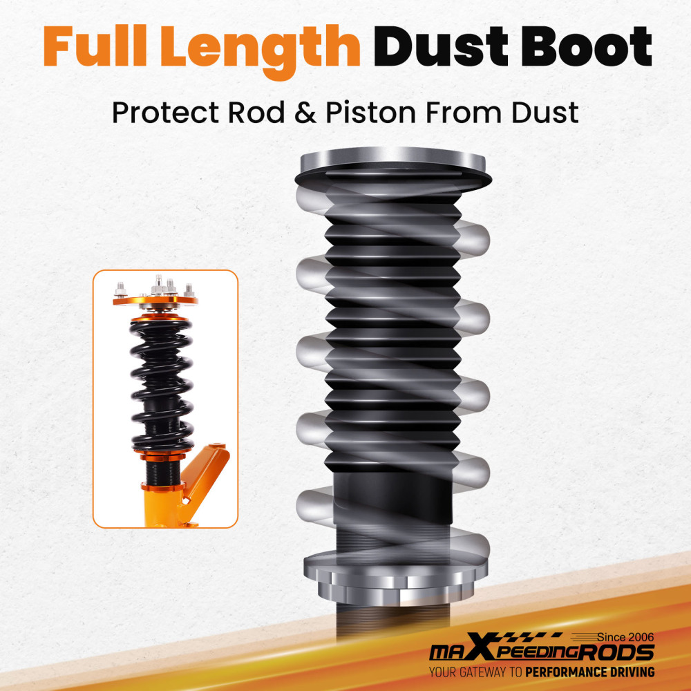 Coilover Shock Kit compatible for Honda Civic 01-05 ES, ET EM2 Coilovers Adjustable Height