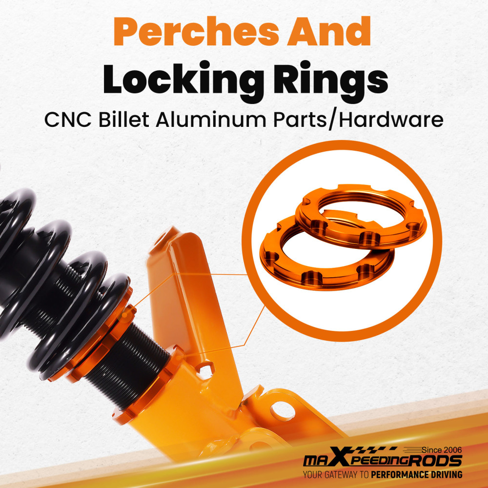 Coilover Shock Kit compatible for Honda Civic 01-05 ES, ET EM2 Coilovers Adjustable Height