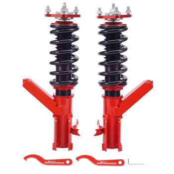MaXpeedingrods 24 Way Damping Front Coilovers Lowering Kit compatible for Honda Civic 01-05