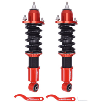 Damping Adjustable Coilovers Suspension Coils - Rear compatible for Honda Civic 2001-2005