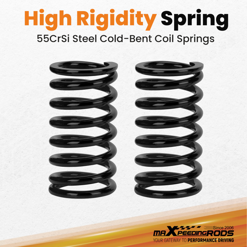 Compatible for Honda Civic 1988-2000 Height And Damper Adjustable Coilover Suspension Kit Lowering Kit