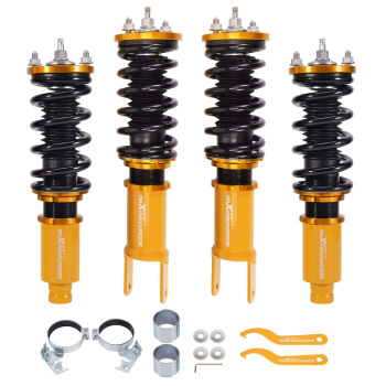 Kit Assetto a Ghiera Ammortizzatori compatibile per Honda Civic EC ED EE EF 1988-1991 CR-X