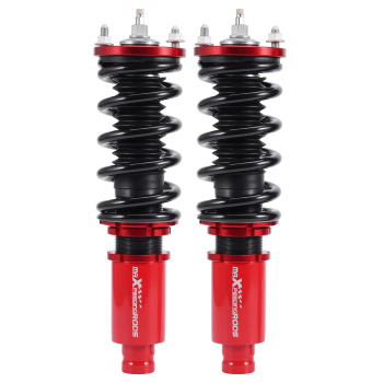 Front Coilovers 24 Level Adj. Damper compatible for HONDA CIVIC 92-00 compatible for ACURA INTEGRA 94-01