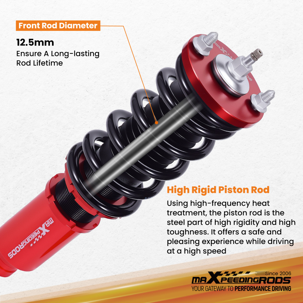 Adjustable Coilovers compatible for Honda CRX del Sol EG 92-95 Performance Suspension Kit