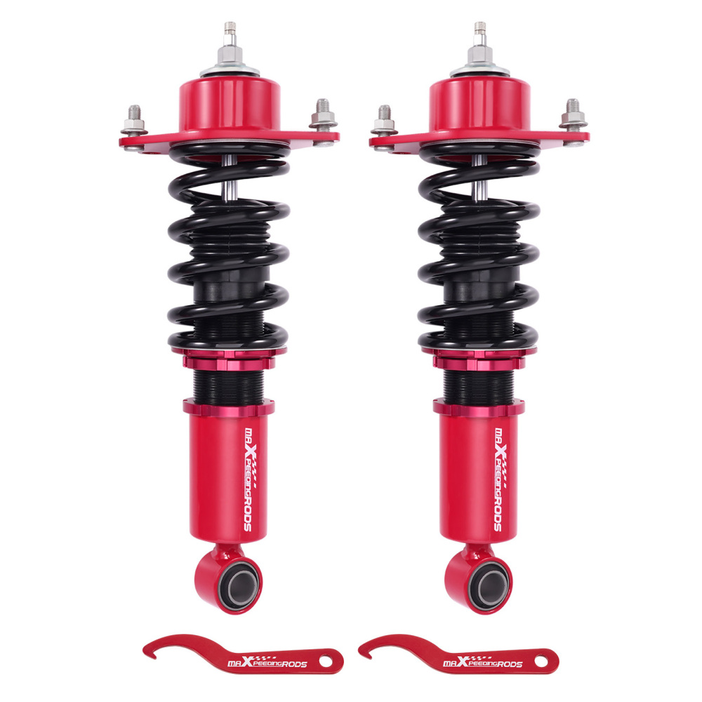 2x Rear Coilovers Struts Shocks Kit compatible for Toyota Corolla 2009-2017 Adj. Damping