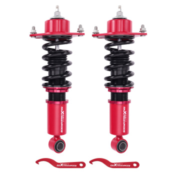 2x Rear Coilovers Struts Shocks Kit compatible for Toyota Corolla 2009-2017 Adj. Damping