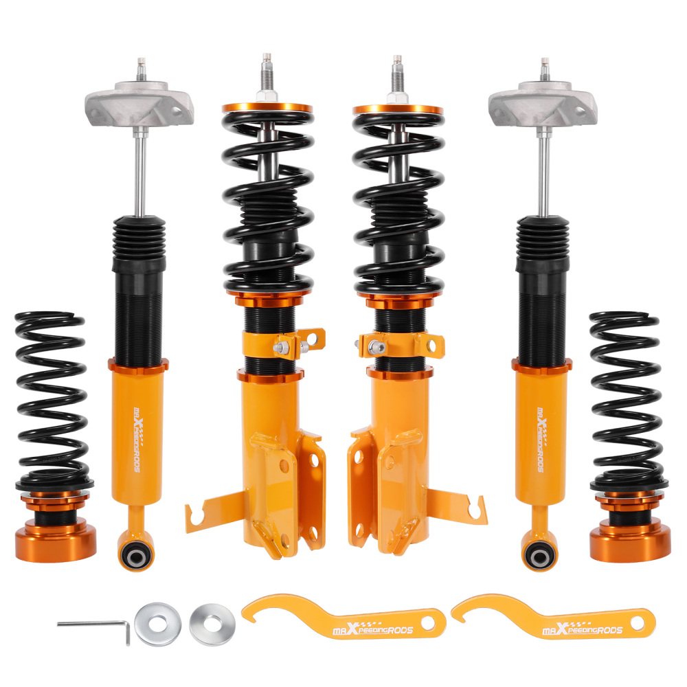 Coilovers 24 Way Adjustable Damper Struts Shock compatible for Chevrolet Chevy Cruze 09-15