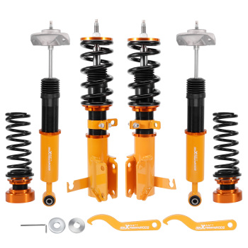 Coilovers 24 Way Adjustable Damper Struts Shock compatible for Chevrolet Chevy Cruze 09-15