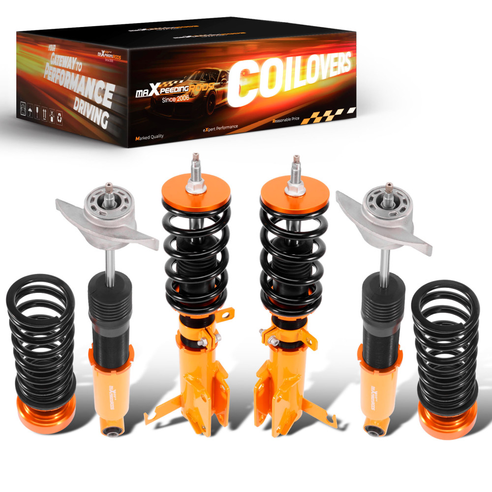 Coilovers 24 Way Adjustable Damper Struts Shock compatible for Chevrolet Chevy Cruze 09-15