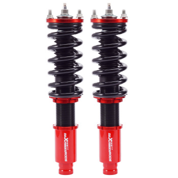 2Pcs Front Adjustable Coilovers Suspension Kit compatible for Honda CR-V CRV 1997-2001