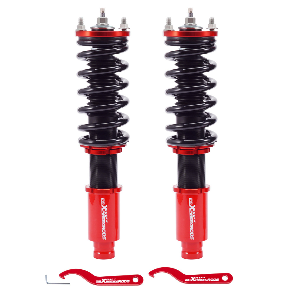 2Pcs Front Adjustable Coilovers Suspension Kit compatible for Honda CR-V CRV 1997-2001