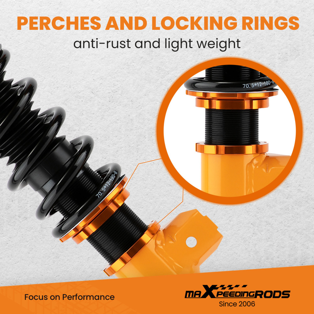 Ammortizzatore Sospensione Regolabile compatibile per BMW 3ER E36  Lowering Kit