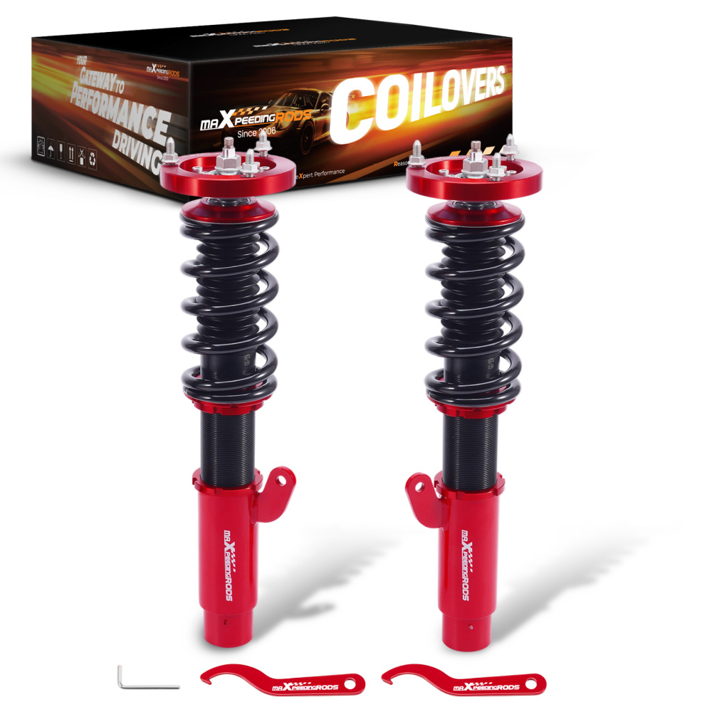 Front Coilovers compatible for BMW 3 Series E46 CoupeSaloon 2WD 1998-2006