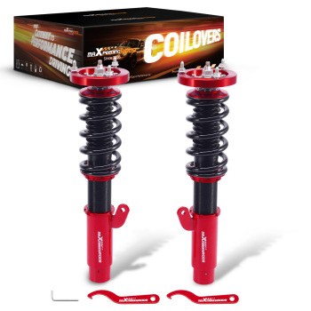 Front Coilovers compatible for BMW 3 Series E46 CoupeSaloon 2WD 1998-2006