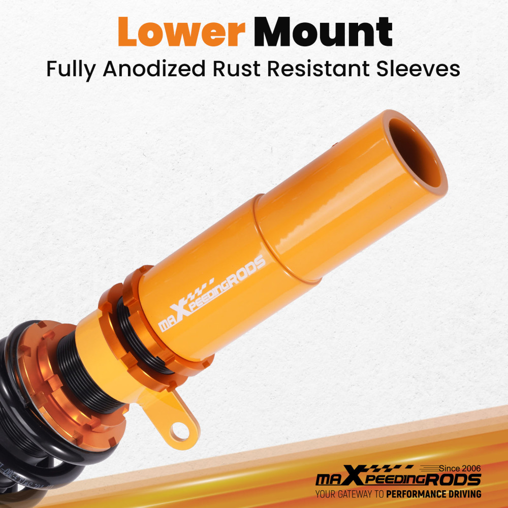 Maxpeedingrods Coilovers 24 Way Damper Shocks compatible for BMW 5 Series AWD XI E60 03-10