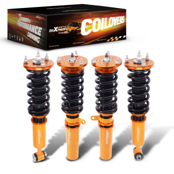 Maxpeedingrods Coilovers 24 Way Damper Shocks compatible for BMW 5 Series AWD XI E60 03-10