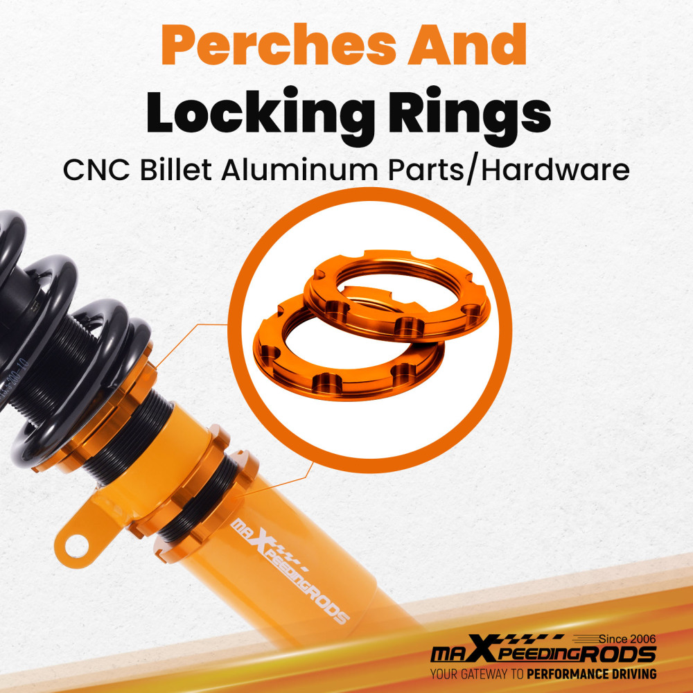 Maxpeedingrods Coilovers 24 Way Damper Shocks for BMW 5 Series AWD XI E60 03-10