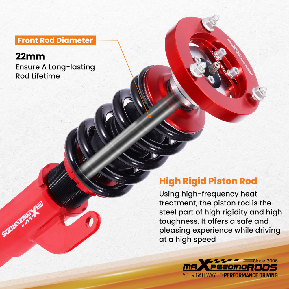 Front Coilovers Lowering Kit compatible for BMW 3-SERIES AWD (E90/E91/E92) 06-13