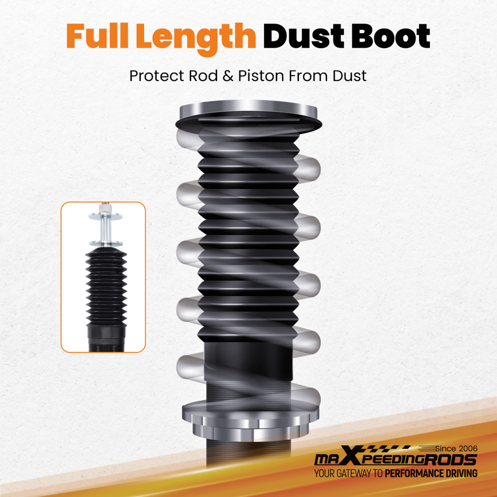 MaXpeedingrods Rear Coilovers Lowering Kit compatible for BMW 3-SERIES AWD (E90/E92) 06-13
