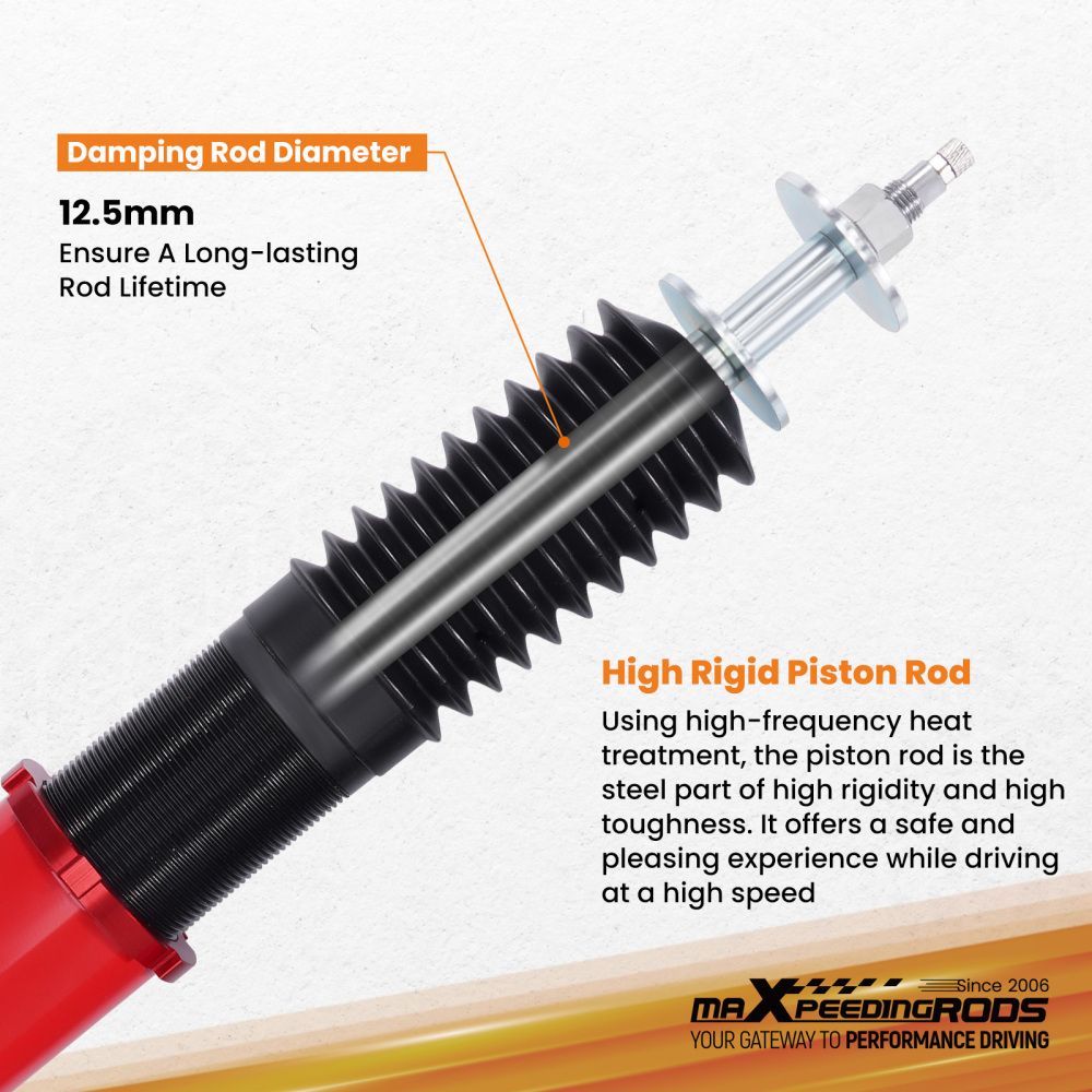 MaXpeedingrods Rear Coilovers Lowering Kit compatible for BMW 3-SERIES AWD (E90/E92) 06-13