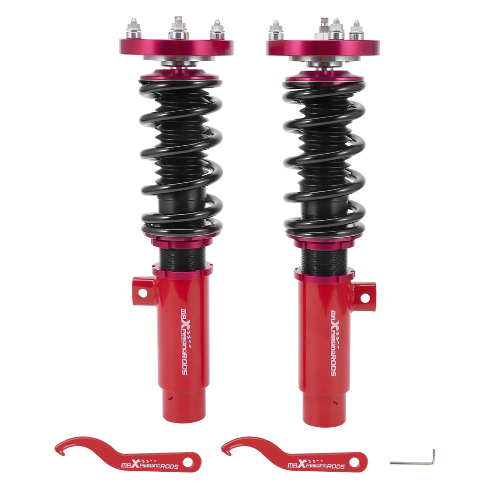 24 Way Damping Front Coilover Lowering Kit compatible for BMW 3 Series RWD E90 E92 06-13