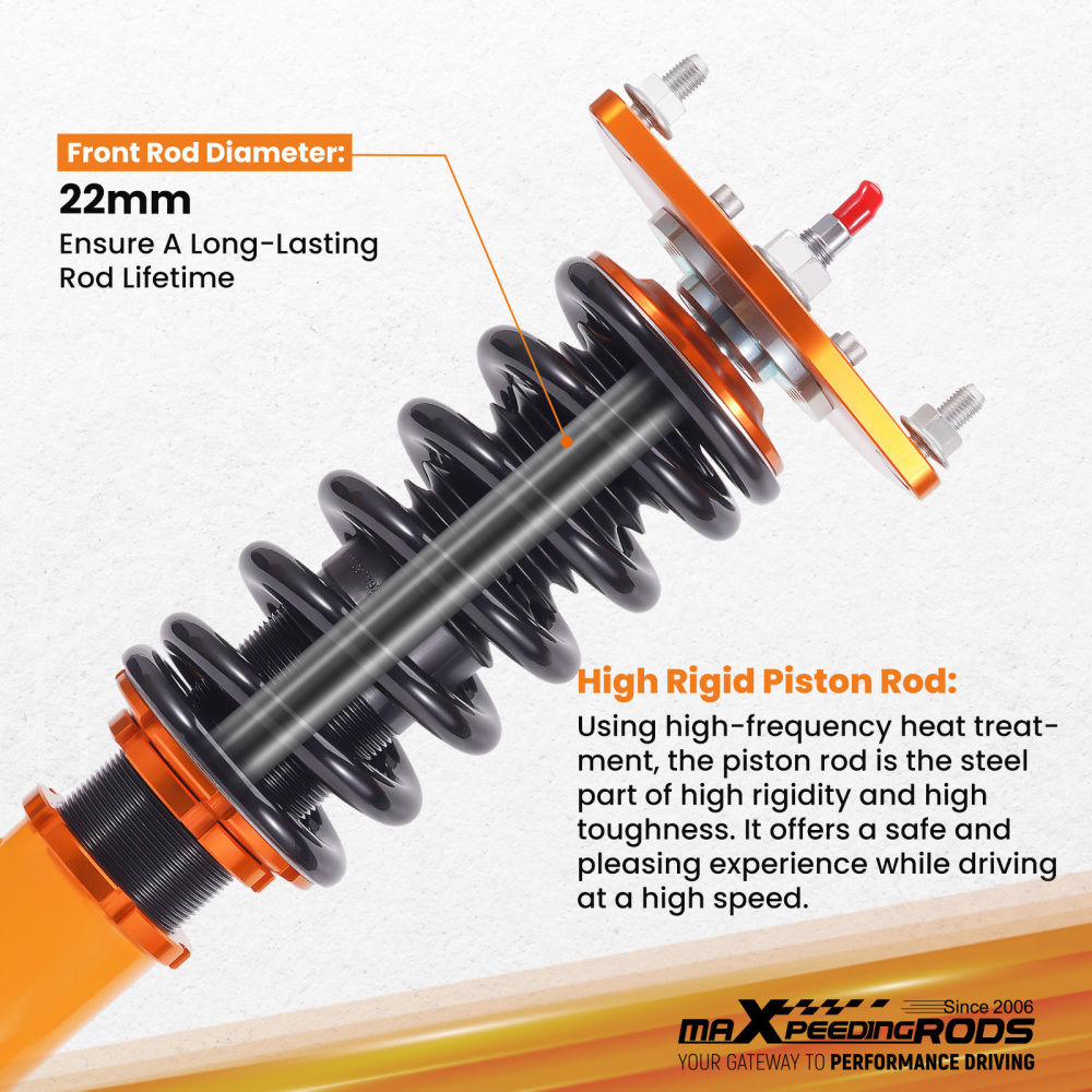 Damper Coilover compatible for Mitsubishi Eclipse 2000-05 Coil Spring Struts Suspension