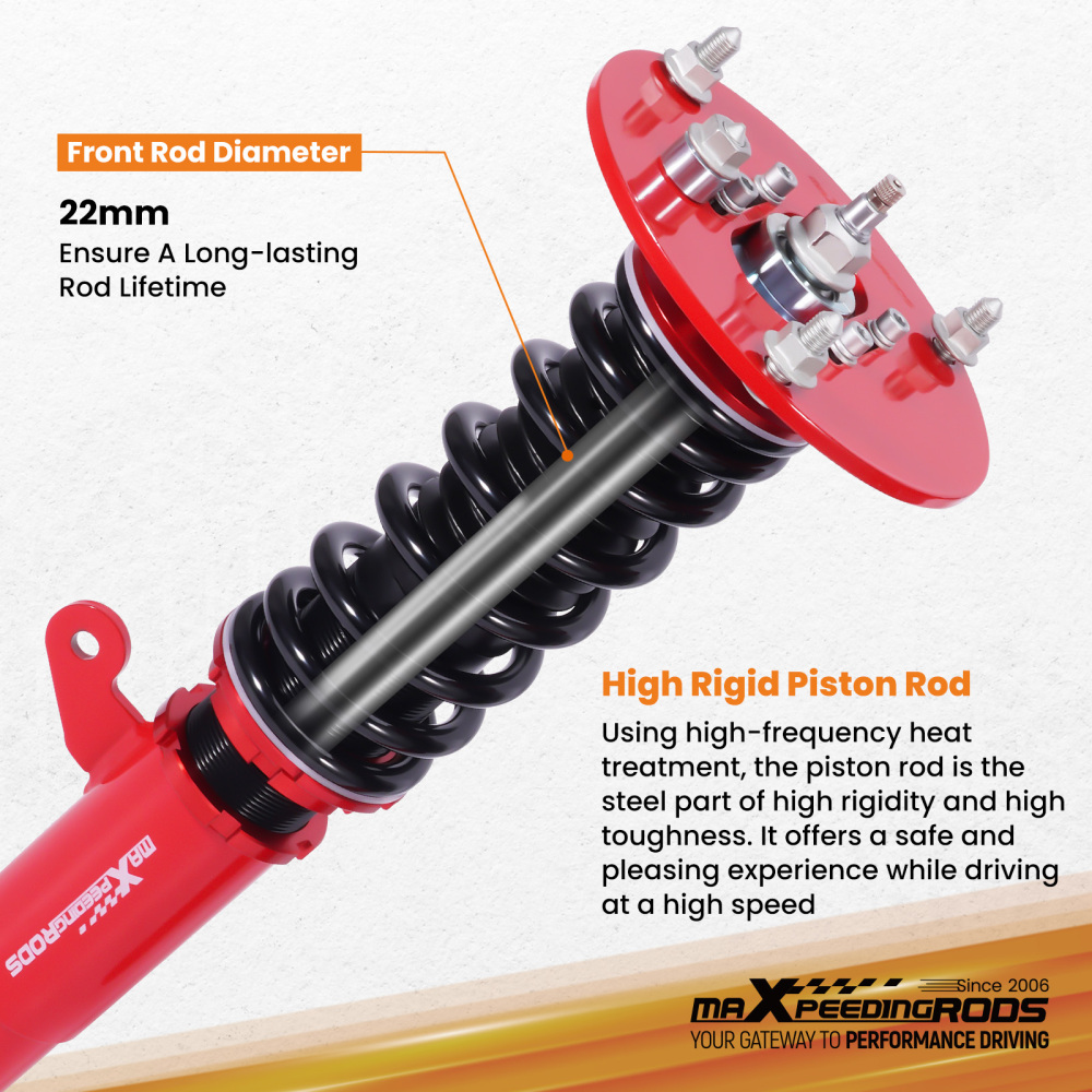 DAMPING ADJ. COILOVER STRUT KIT compatible for BMW 3 SERIES F30 / 4-Series F32 F33 F36 AWD