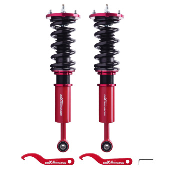 MaXpeedingrods Front Coilovers 24 Way Damping compatible for Lexus IS350 IS250 2006-2013