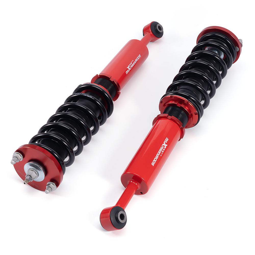 4 pcs Amortisseur combines filetés Coilover Compatible pour Honda Accord VII berline 4 portes CM4/CM5/CM6 2003-2007kit d'abaissement