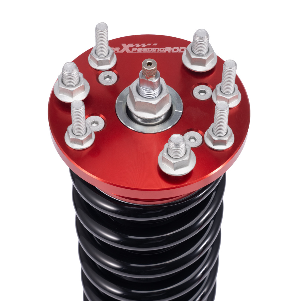 4 pcs Amortisseur combines filetés Coilover Compatible pour Honda Accord VII berline 4 portes CM4/CM5/CM6 2003-2007kit d'abaissement