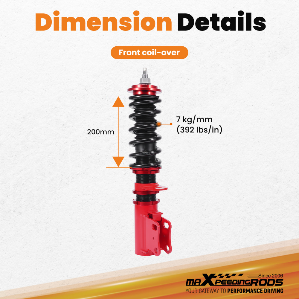 Front Coilover Kit compatible for Holden Commodore VR VS 1993-1997 Sedan Wagon Ute
