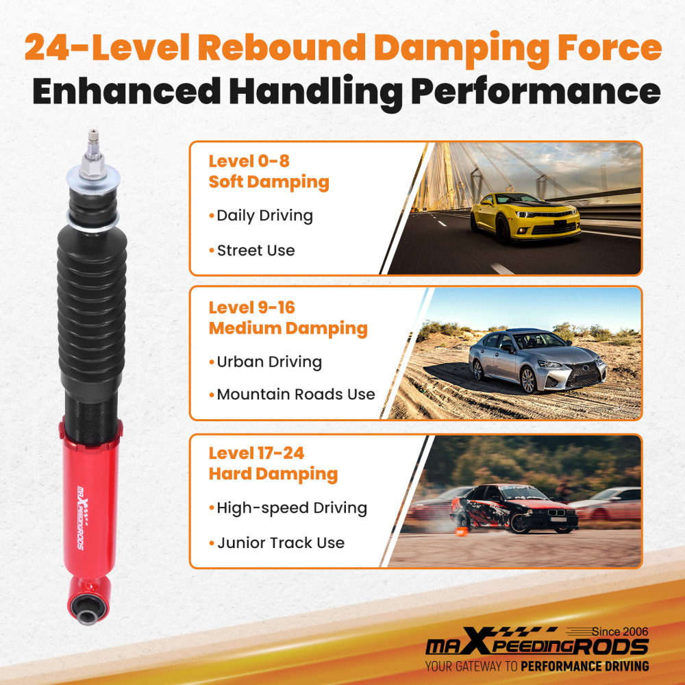 2pcs Rear Coilovers compatible for Holden Commodore VR VS Sedan Wagon Ute 1993-1997