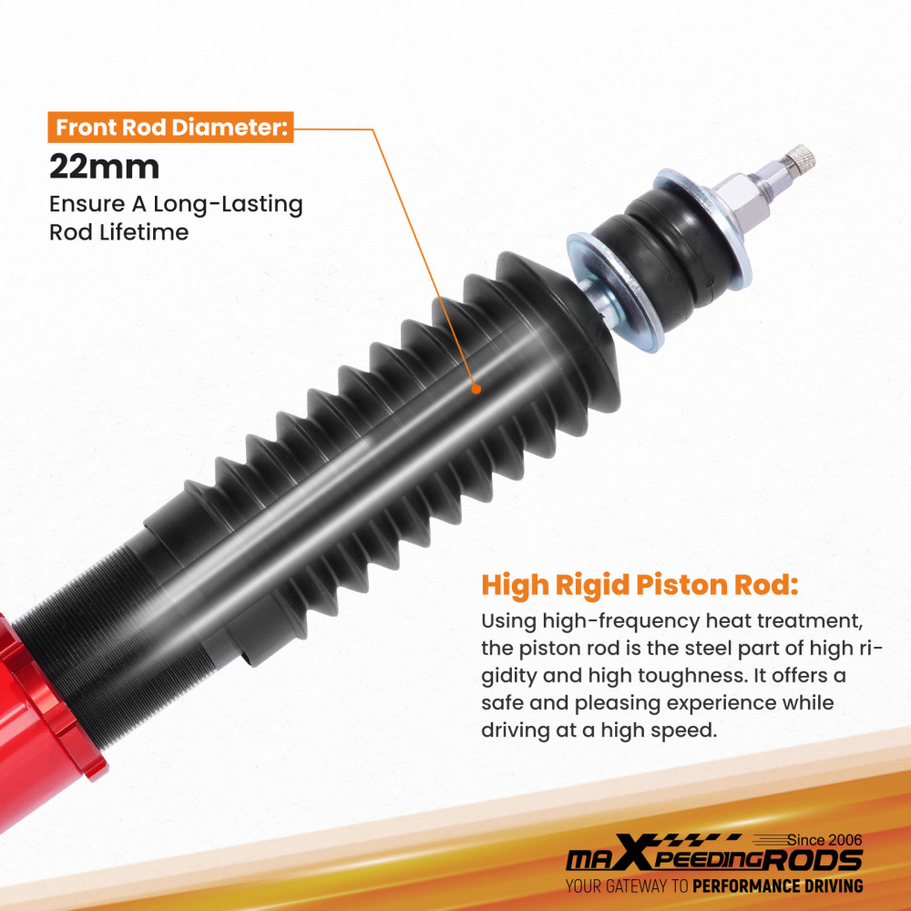 2pcs Rear Coilovers compatible for Holden Commodore VR VS Sedan Wagon Ute 1993-1997