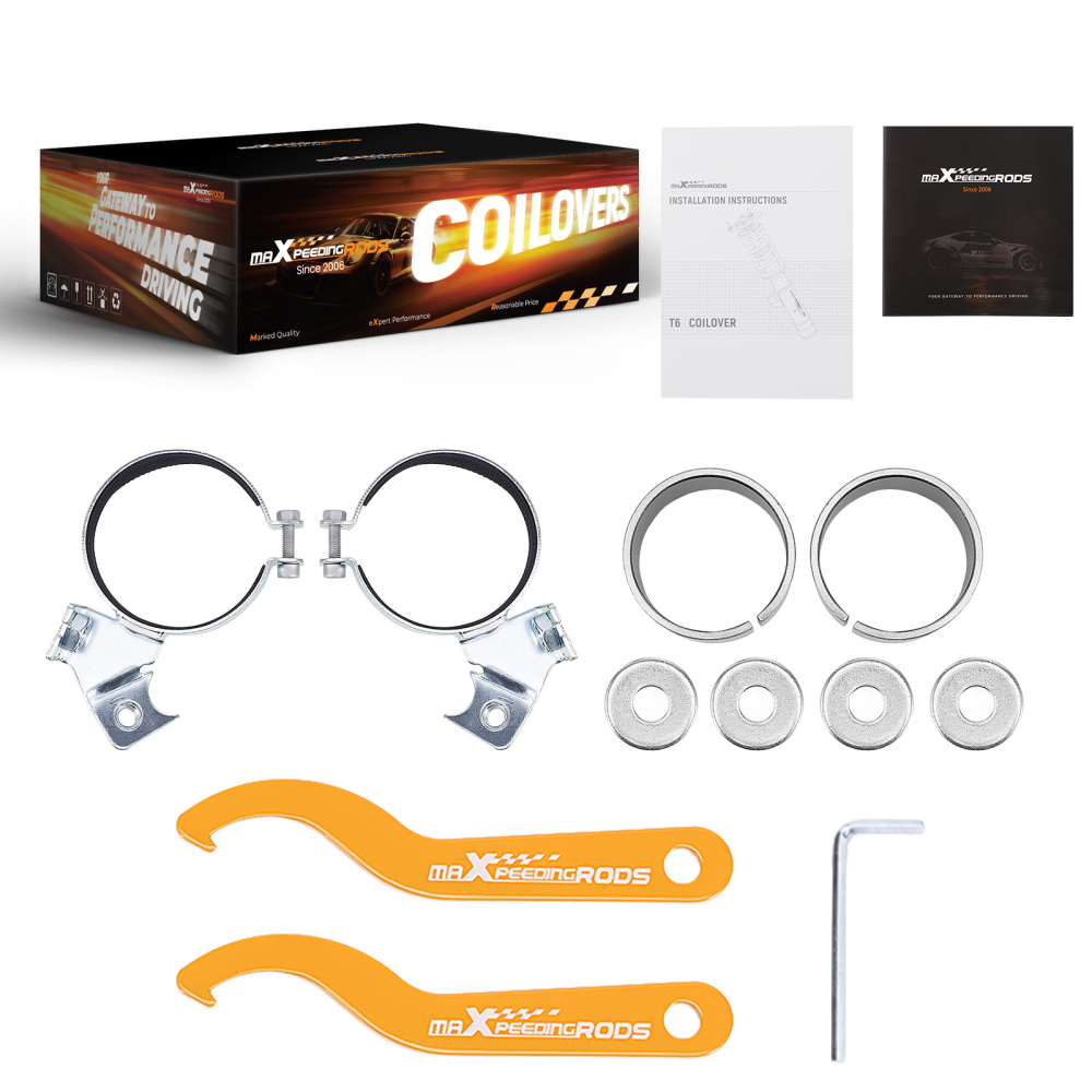 Kit ammortizzatori per auto Anteriore e Posteriore compatibile per Honda Acura Integra 90-93 Lowering Kit