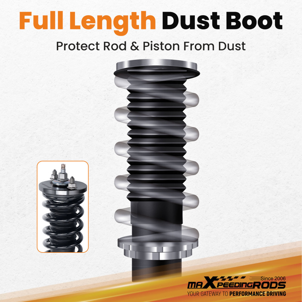 Kit ammortizzatori per auto Anteriore e Posteriore compatibile per Honda Acura Integra 90-93 Lowering Kit