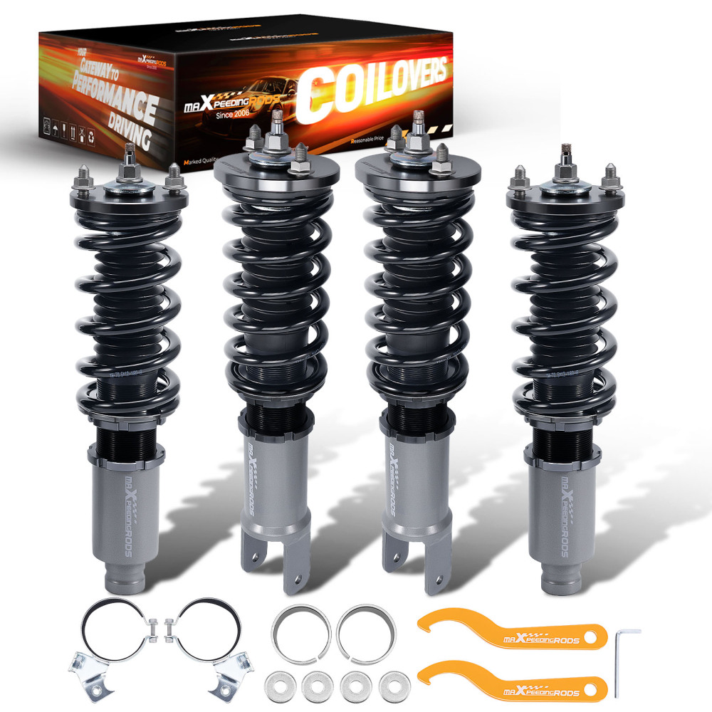 Kit ammortizzatori per auto Anteriore e Posteriore compatibile per Honda Acura Integra 90-93 Lowering Kit