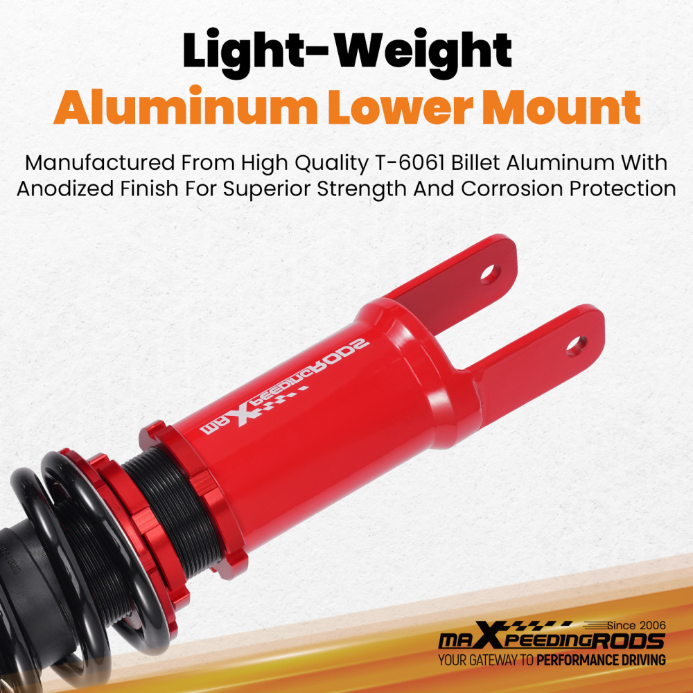 Rear Coilovers compatible for Honda Civic CR-X 1988-2000 EJ EK EM EG EH EC ED EE EF EF9