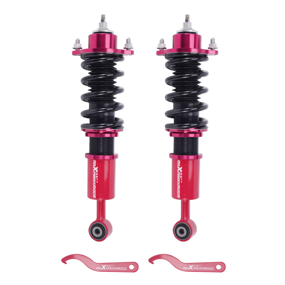 Adjustable Coilovers Rear Lowering Suspension Struts compatible for Mitsubishi Lancer 08-16